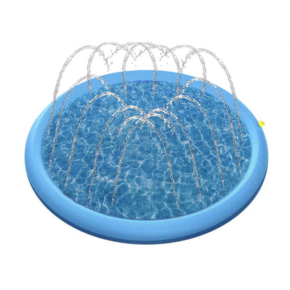 Pet Dog Toys Inflatable Water Spray Pad Mat Tub Play Cooling Mat Pet Sprinkler Pad For Dog Summer Cool Swimming Pool Outdoor