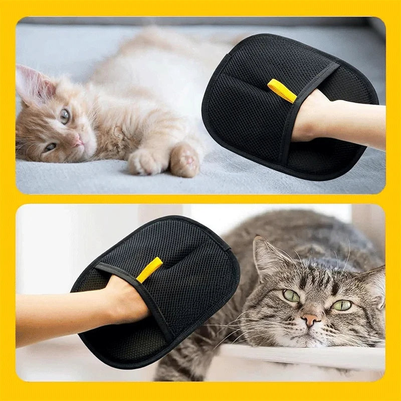 Static Removal Gloves New Pet Grooming Gloves Electrostatic Cleaning Brush Reusable Pet Hair Removal Tool Cat massage Toy